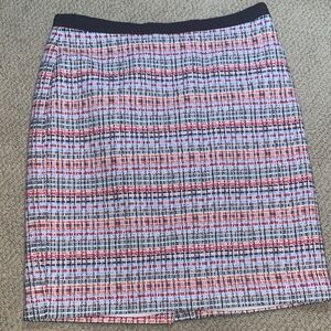 Talbots Petites Multicolor Plaid Women's Skirt size 4P